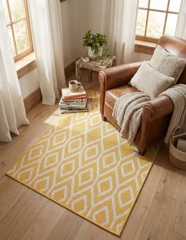 Detail image of 2' x 3'  Washable Jill Zarin Turks and Caicos Indoor / Outdoor Rug