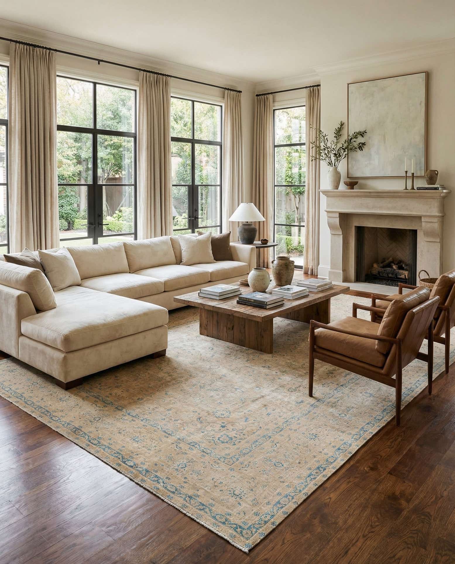8' 10 x 12' 8 Hand Knotted Ultra Vintage Persian Wool Rug
