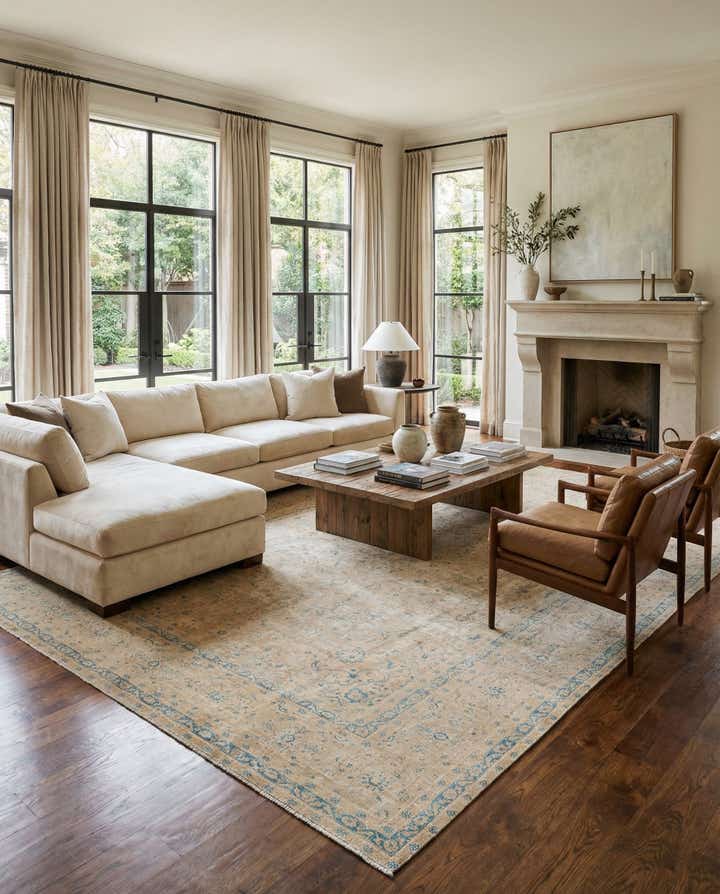 8' 10 x 12' 8 Hand Knotted Ultra Vintage Persian Wool Rug