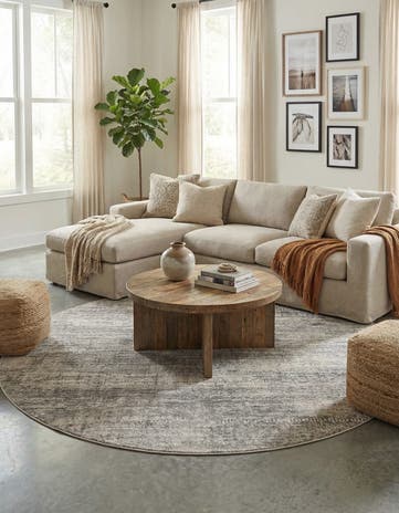 10' x 10' Finsbury Round Rug