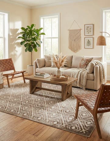 10' 8 x 10' 8 Hermitage Square Rug