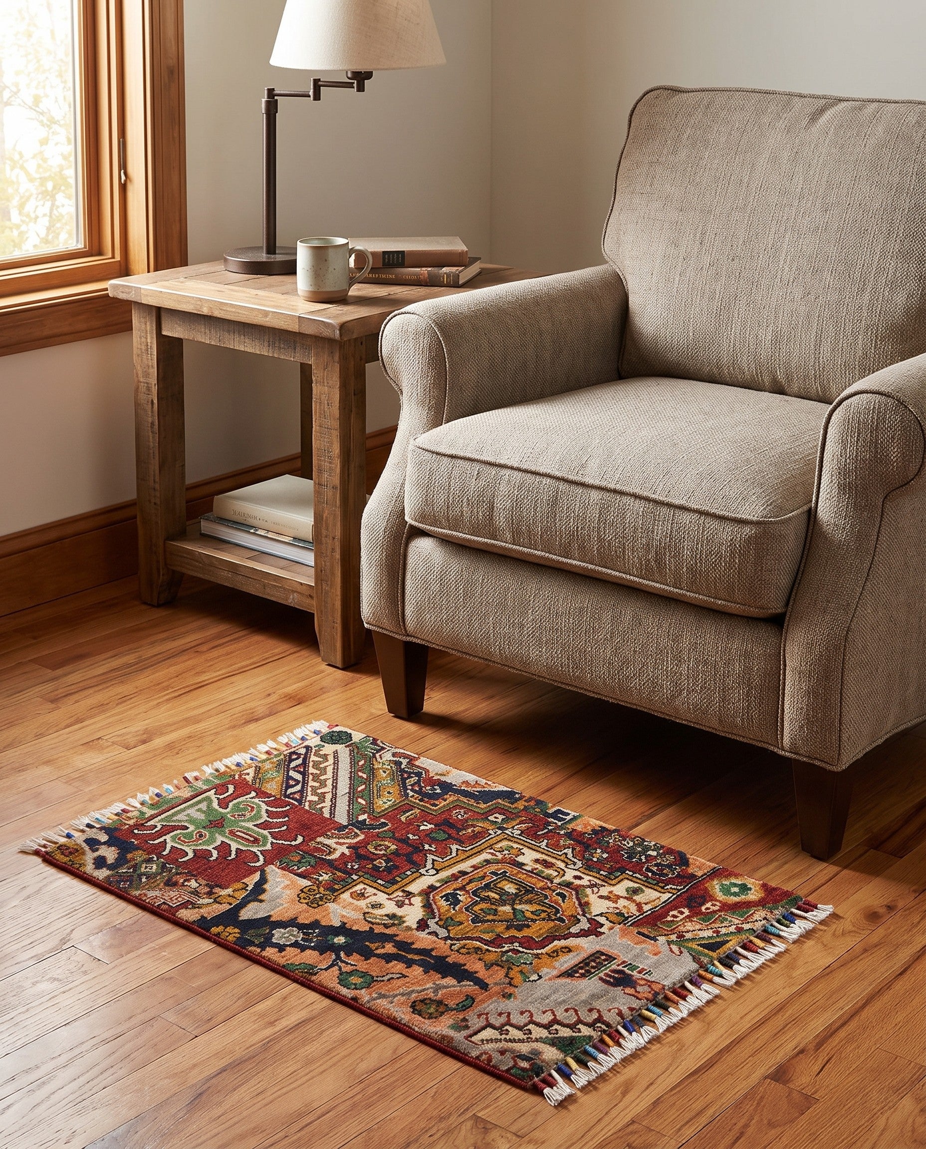 1' 10 x 2' 10 Hand Knotted Ariana Ziegler Rug