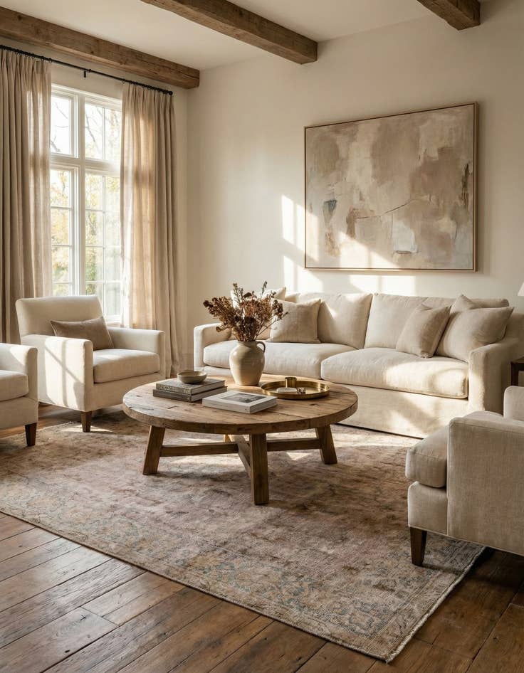 Detail image of 6' 5 x 9' 8  Hand Knotted Ultra Vintage Persian Wool Rug