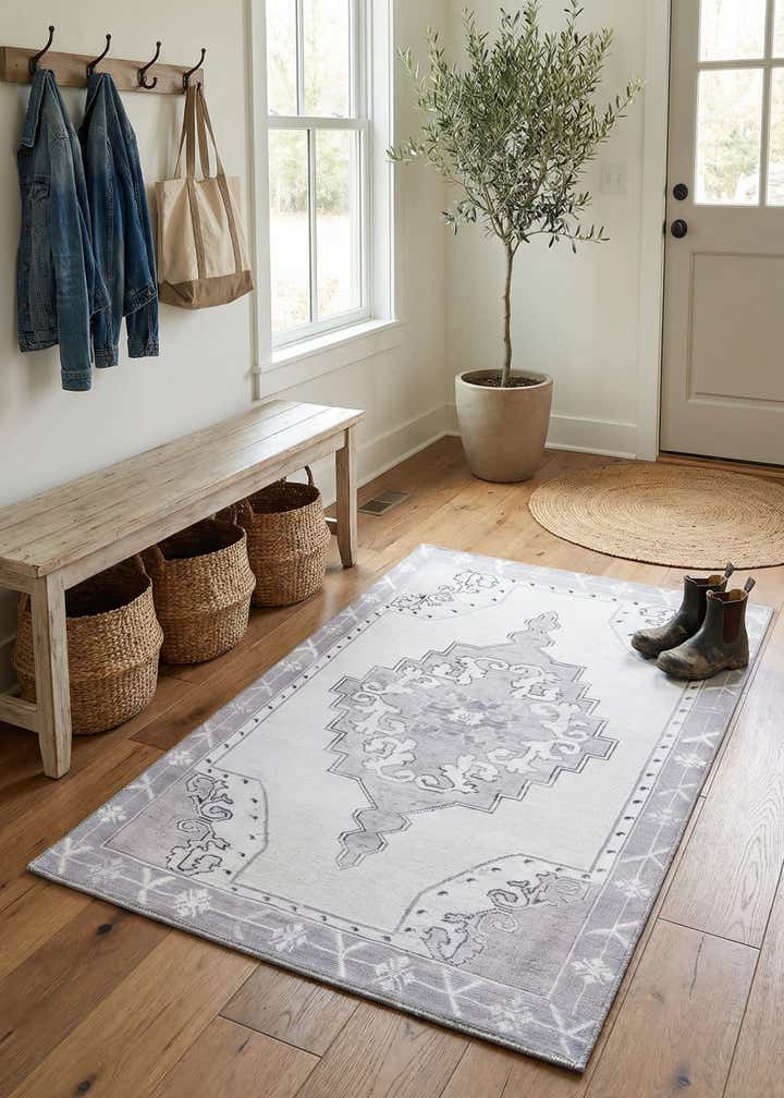 3' 6 x 5' 6 Washable Timeless Rug