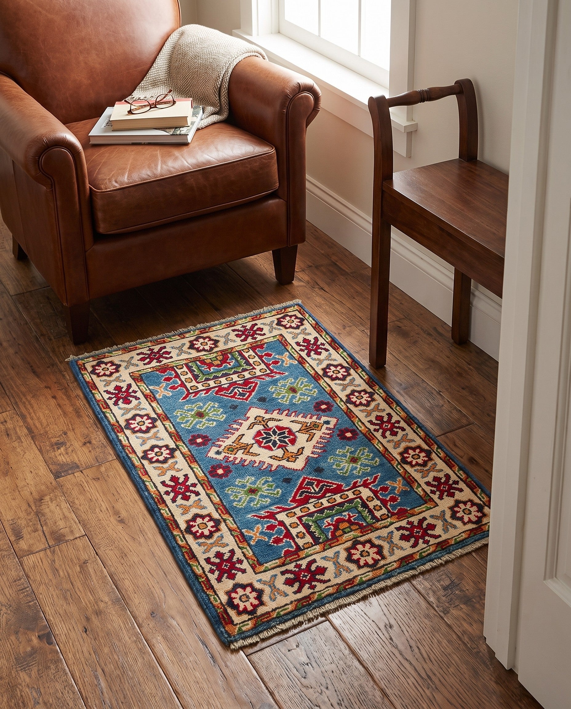 2' 1 x 3' 1 Hand Knotted Kazak Rug