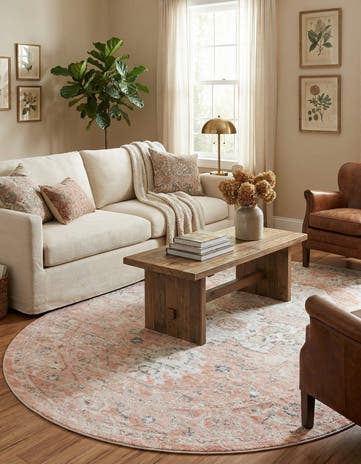 7' 10 x 10' Madeline Vintage Oval Rug