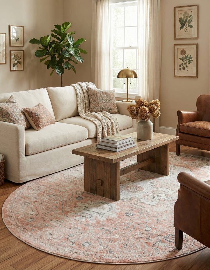 7' 10 x 10' Madeline Vintage Oval Rug