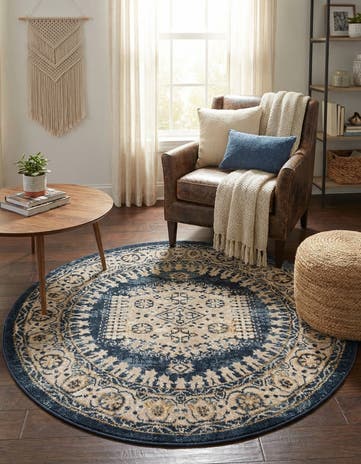 4' x 4' Eden Round Rug