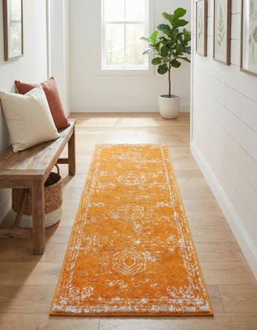 Orange Dover Runner Rug