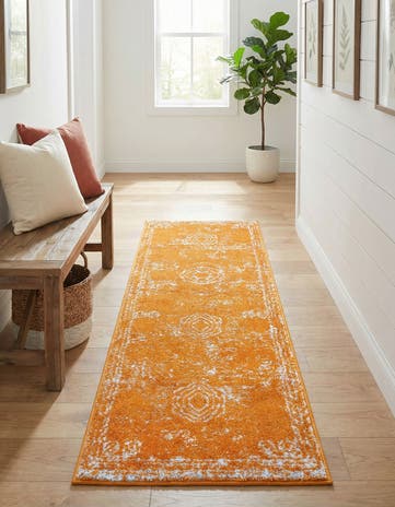 Orange Dover Runner Rug