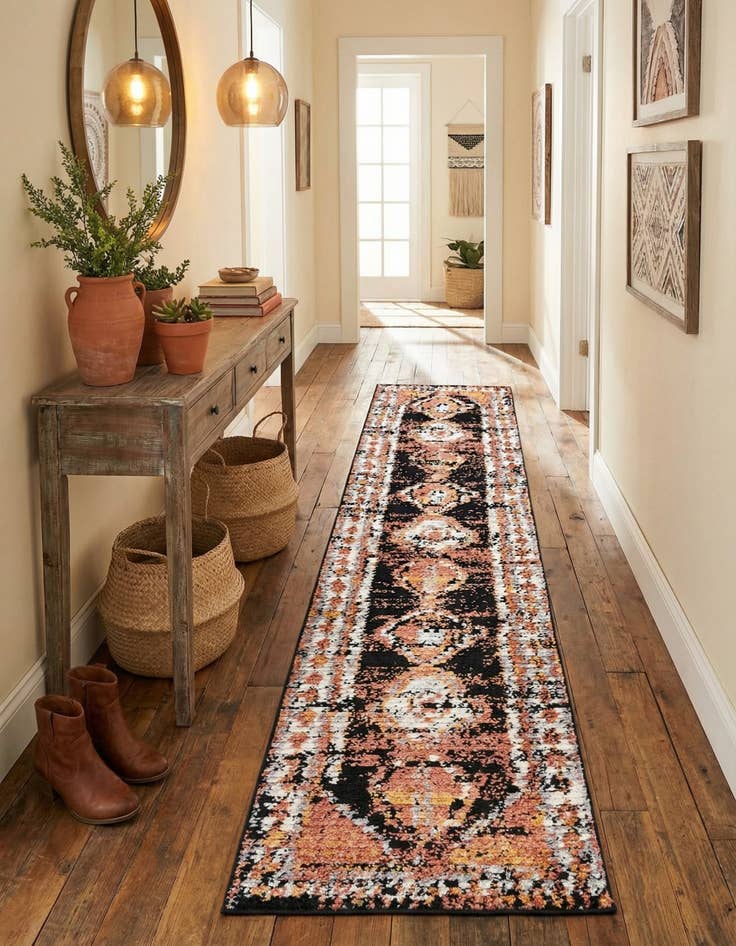 Detail image of 2' 7 x 12' Tagine Runner Rug