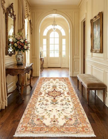2' 7 x 6' 11 Tabriz Runner Rug