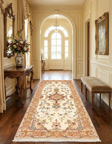 2' 7 x 6' 11 Tabriz Runner Rug