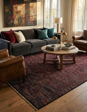5' 9 x 8' 2 Hand Knotted Darya Wool Rug