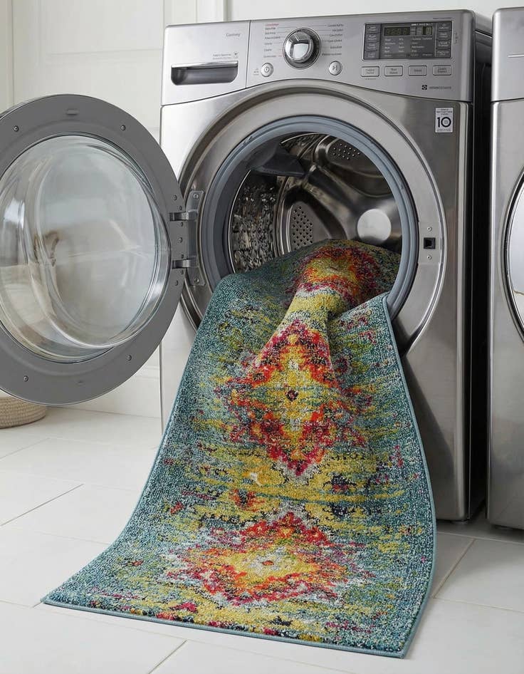 Detail image of 2' 7 x 10'  Washable Arte Runner Rug