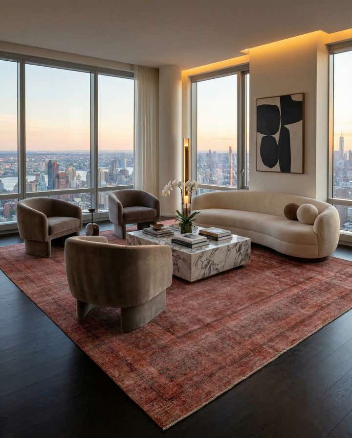 9' 10 x 13' 1 Vintage Royal Wool Rug