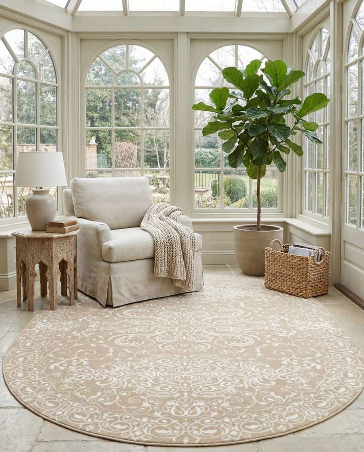 7' 10 x 10' Nepal Oval Rug