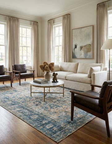 7' 8 x 10' 9 Hand Knotted Ultra Vintage Persian Wool Rug