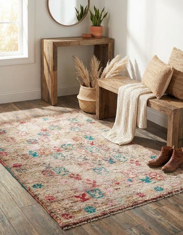 2' 10 x 4' 5 Hand Knotted Balouch Wool Rug