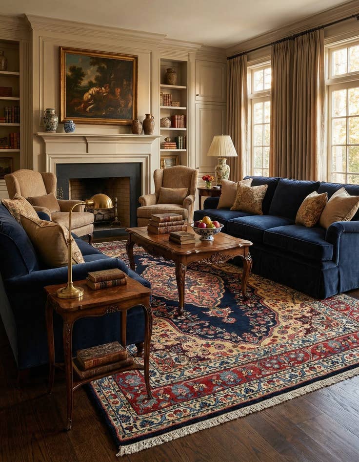 Detail image of 6' 10 x 10' 6 Darjazin Wool Rug