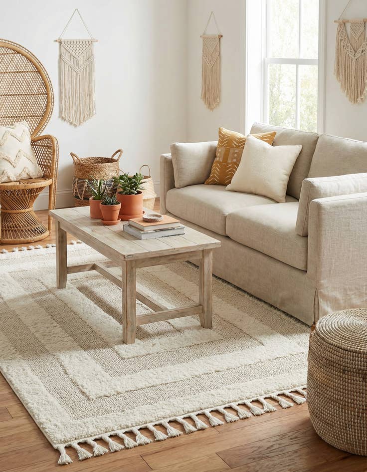 Detail image of  4' x 6' Boho Rug