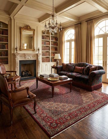 10' 2 x 13' 1 Tabriz Mahi Rug