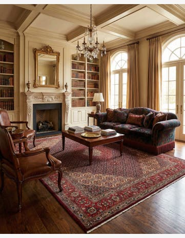 10' 2 x 13' 1 Tabriz Mahi Rug