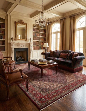 10' 2 x 13' 1 Tabriz Mahi Rug