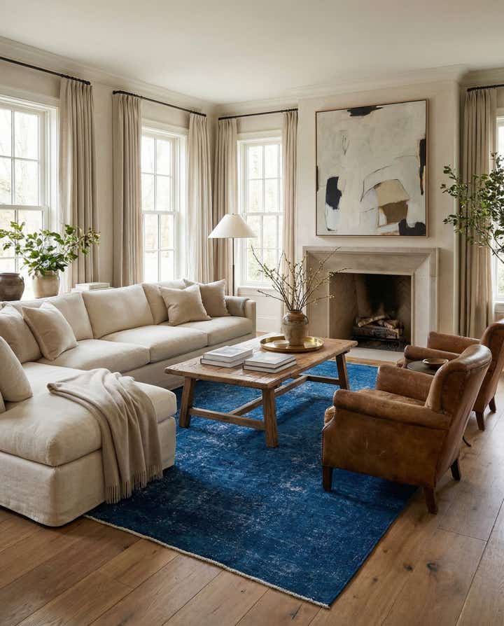 9' 1 x 12' 4 Hand Knotted Ultra Vintage Persian Wool Rug