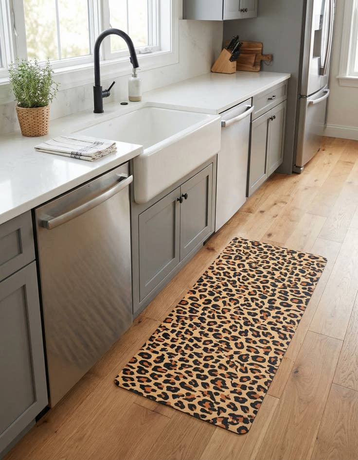 Detail image of 2' x 5' Cheetah Anti-Fatigue Comfort Mat