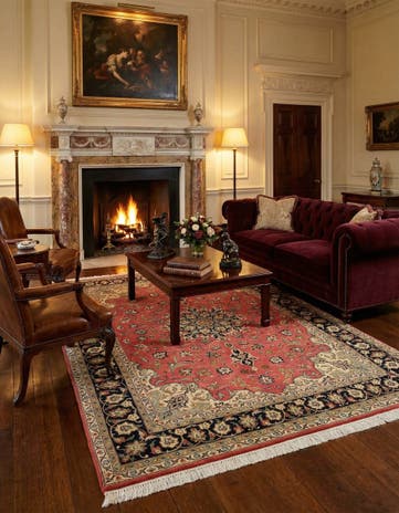 4' 11 x 6' 7 Tabriz Rug