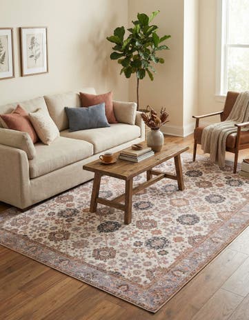 8' 4 x 12' Washable Timeless Rug