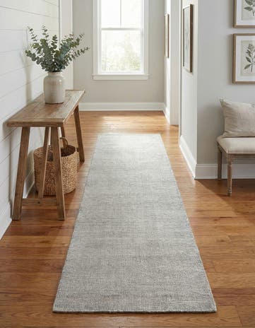 2' x 8' Hand Woven Jill Zarin English Manor Farmhouse Wool Runner Rug