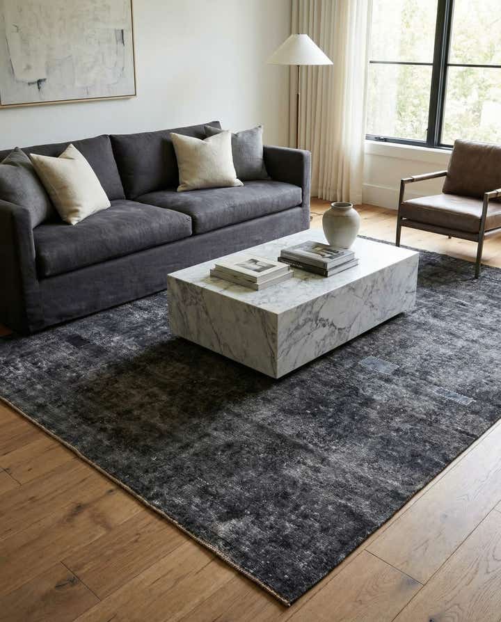 9' 5 x 12' 8 Hand Knotted Ultra Vintage Persian Wool Rug