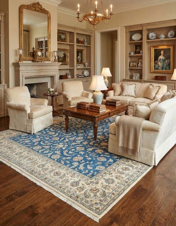 8' x 8' 1 Nain Square Rug