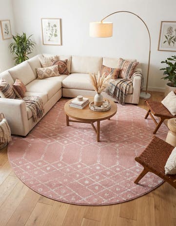 10' x 10' Paxon Trellis Round Rug