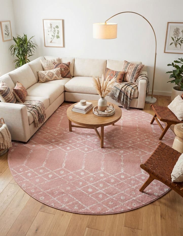 10' x 10' Paxon Trellis Round Rug