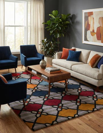 8' x 10' 1 Luna Wool Rug