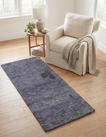 2' 4 x 4' 8 Hand Knotted Kashkuli Gabbeh Wool Runner Rug