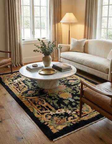 5' 6 x 8' Hand Knotted Darya Rug