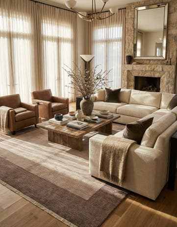 9' 7 x 13' 1 Hand Knotted Darya Wool Rug