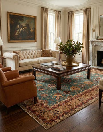 8' 2 x 9' 9 Ariana Fine Wool Rug