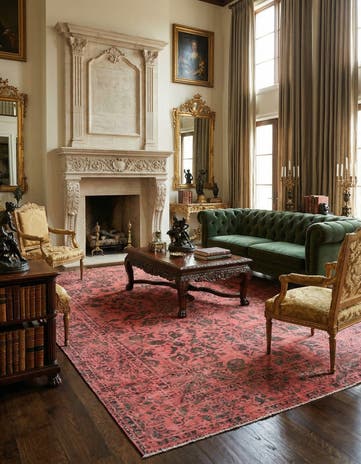 9' 2 x 12' 10 Vintage Royal Wool Rug