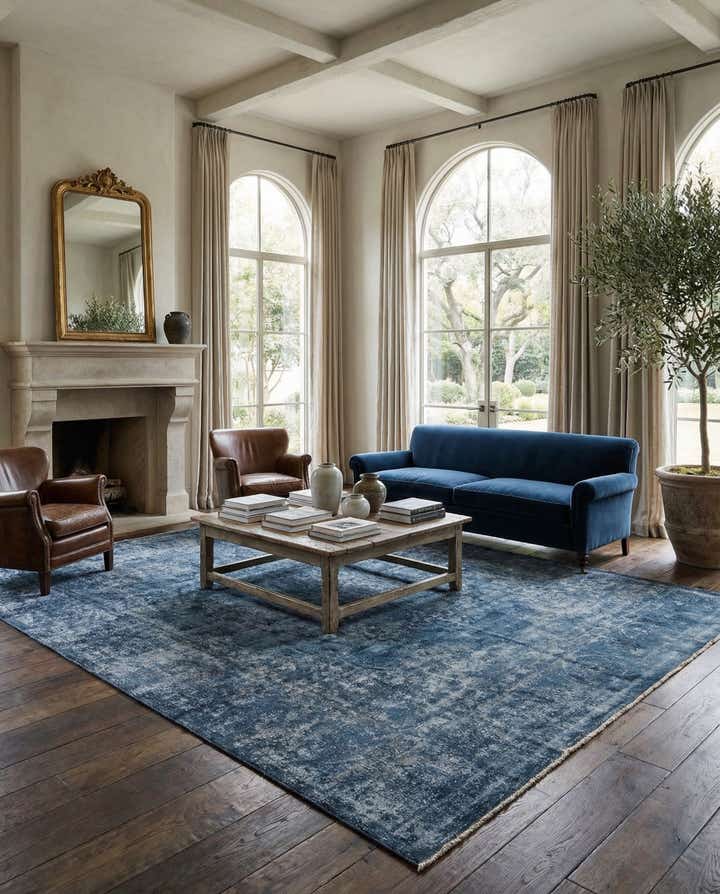 9' 6 x 12' 9 Vintage Royal Wool Rug