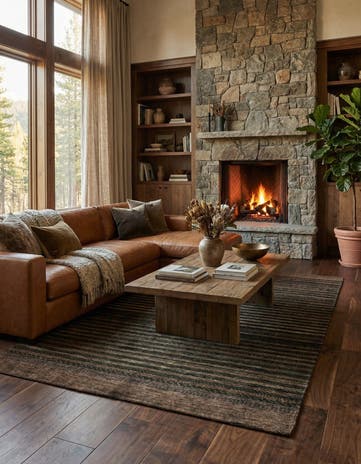 5' 6 x 8' Juma Wool Rug