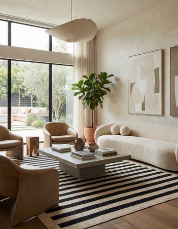8' 3 x 9' 9 Hand Woven Kilim Modern Wool Rug