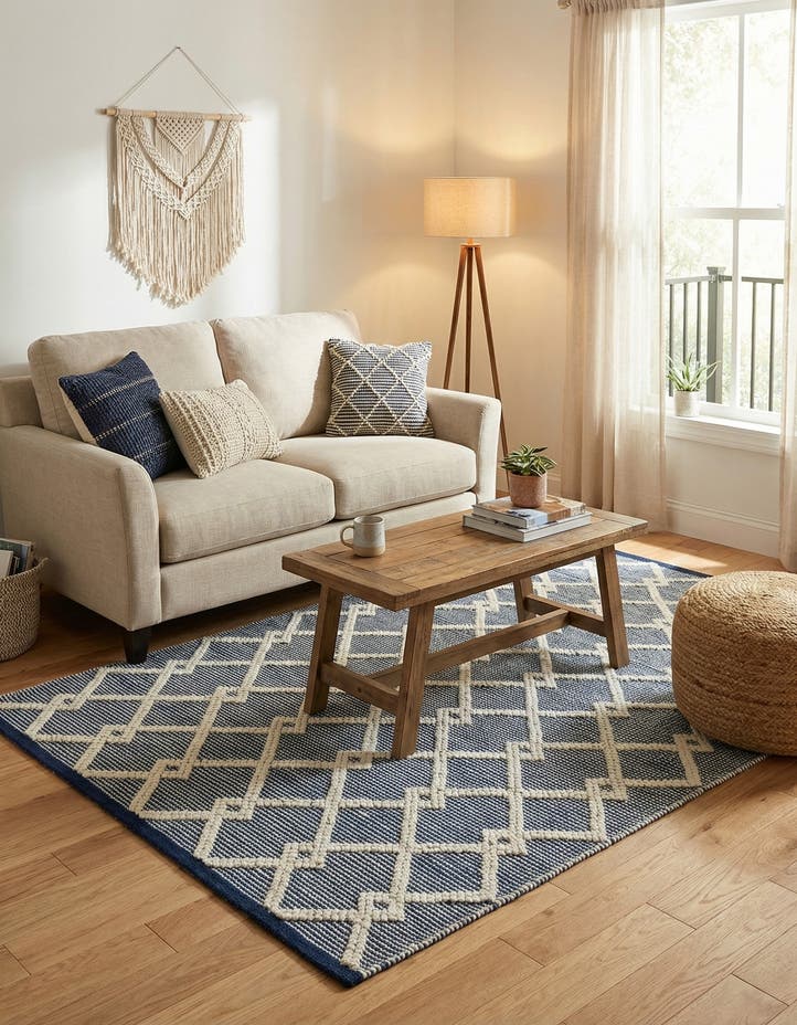 4' 1 x 6' 1 Hand Knotted Jill Zarin Dorset Rug