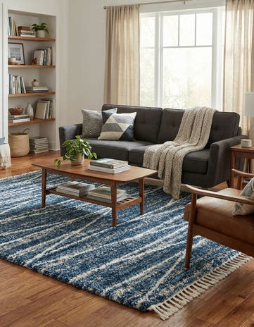 7' 10 x 10' Serenity Shag Rug
