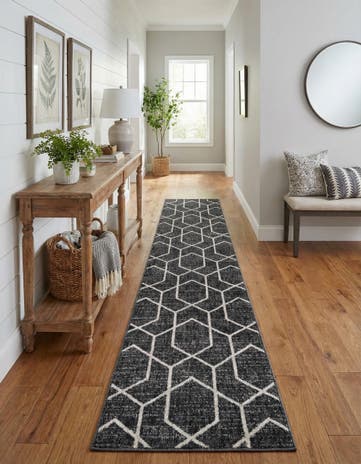2' x 8' Eco Trellis Runner Rug