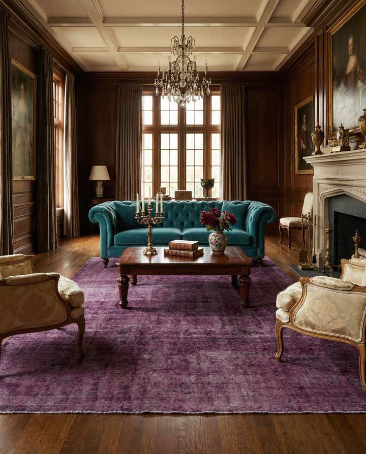 8' 9 x 11' 8 Vintage Royal Wool Rug